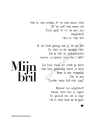 Mijn bril - A6