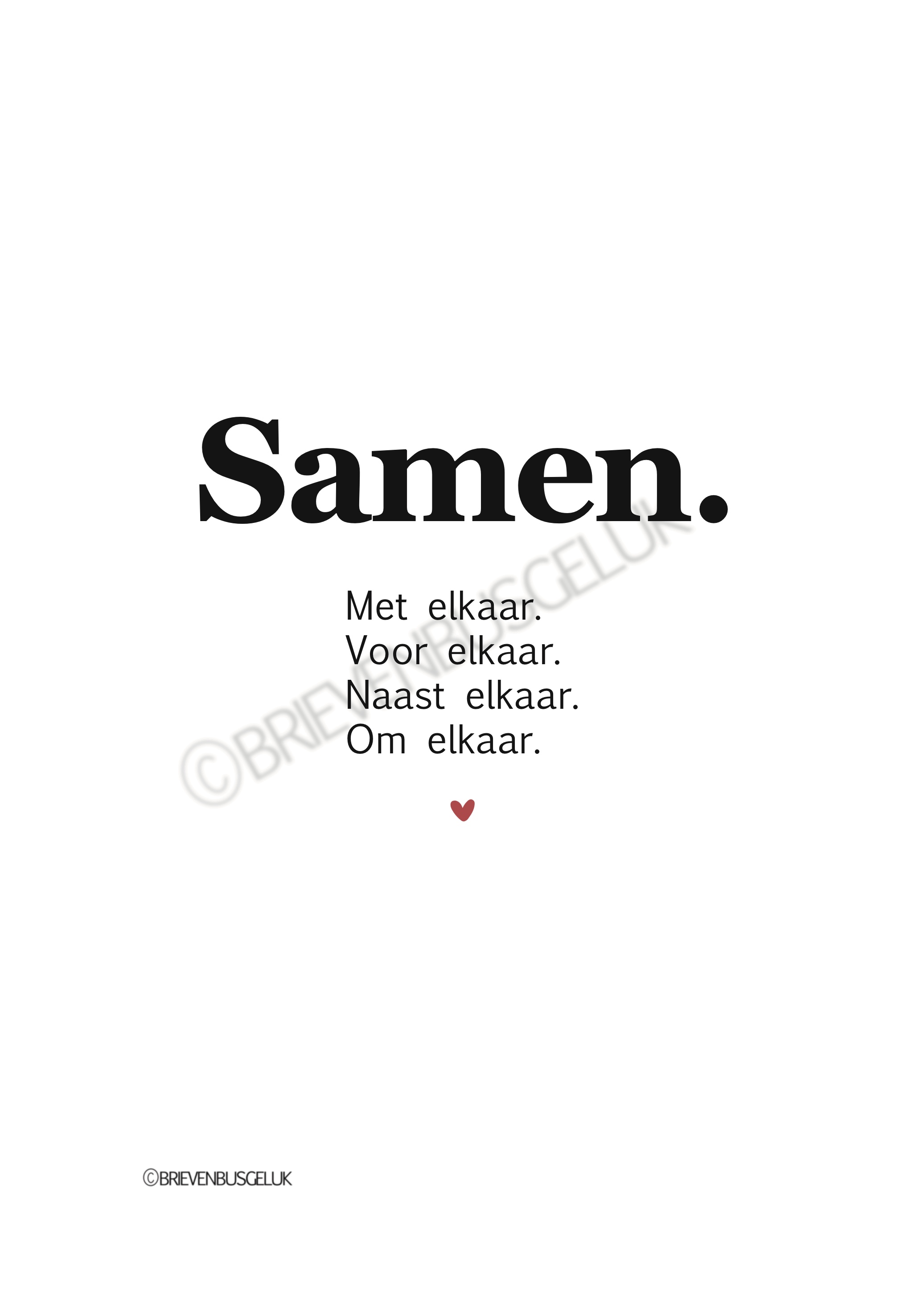 Forexplaat ‘Samen’