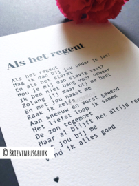 A5 Als het regent