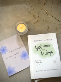 ‘Nooit meer is veel te lang’ + Voor altijd in ons hart