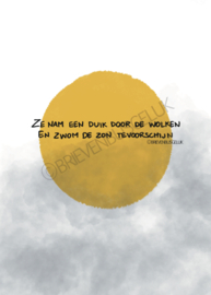 Ze zwom de zon tevoorschijn - A6