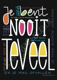 Je bent nooit te veel - A6