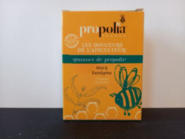 Pastilles met Propolis, honing, Eucalyptus