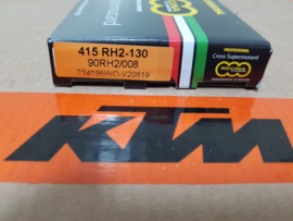 KTM SX 50 / HUSQVARNA TC 50 / GAS GAS MC 50 REGINA KETTING GOLD RH2 415-130 ALLE BOUWJAREN