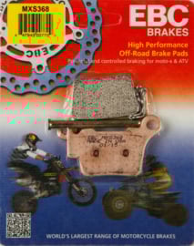 KTM SX 85 / HUSQVARNA TC 85 / GASGAS MC 85 EBC MXS SINTERED REMBLOKKEN ACHTER 2021- 2025