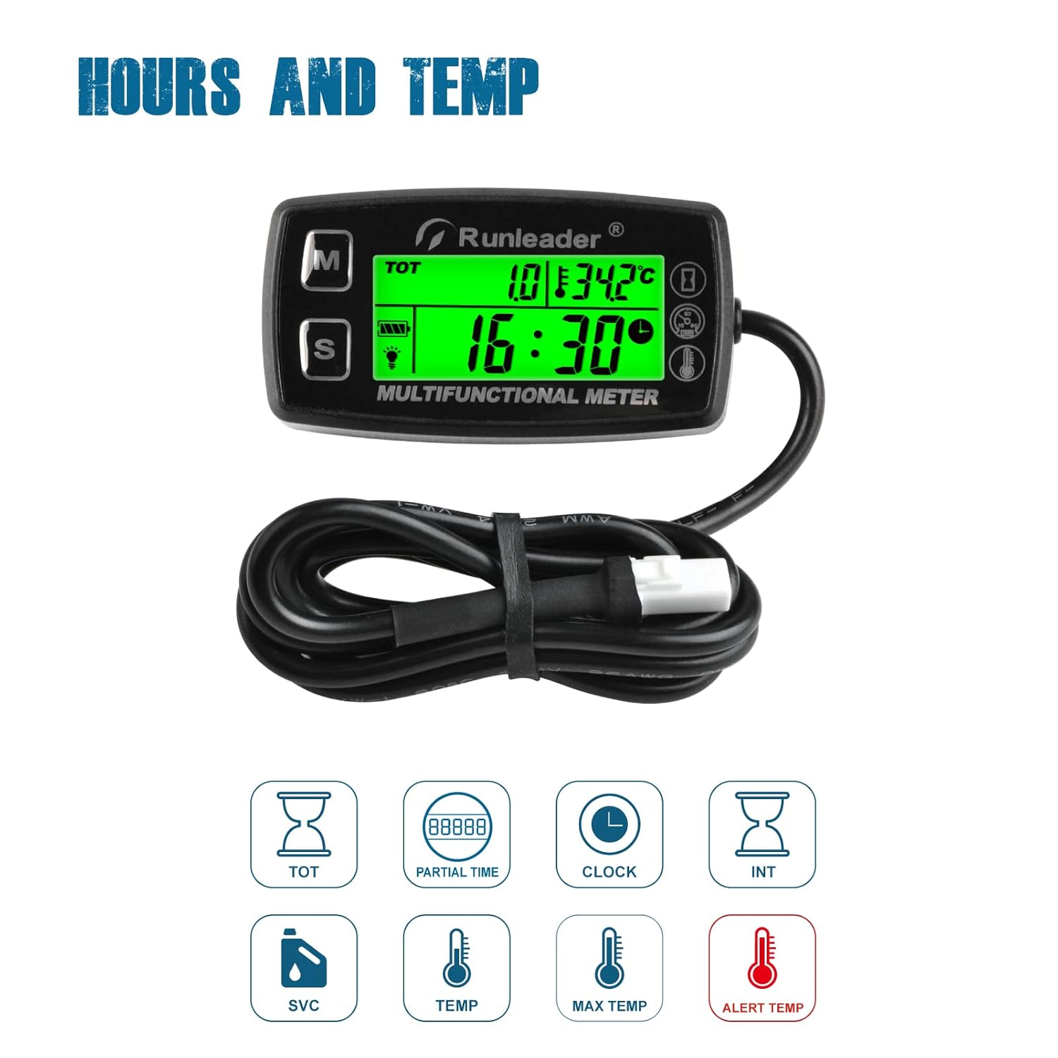 RUNLEADER UNIVERSEEL MULTIFUNCTIONAL METER