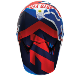 FOX V3 DIVIZION RED ADULT HELMET MET MIPS BRAIN PROTECTED SYSTEM MAAT S 54-56 CM NIEUW