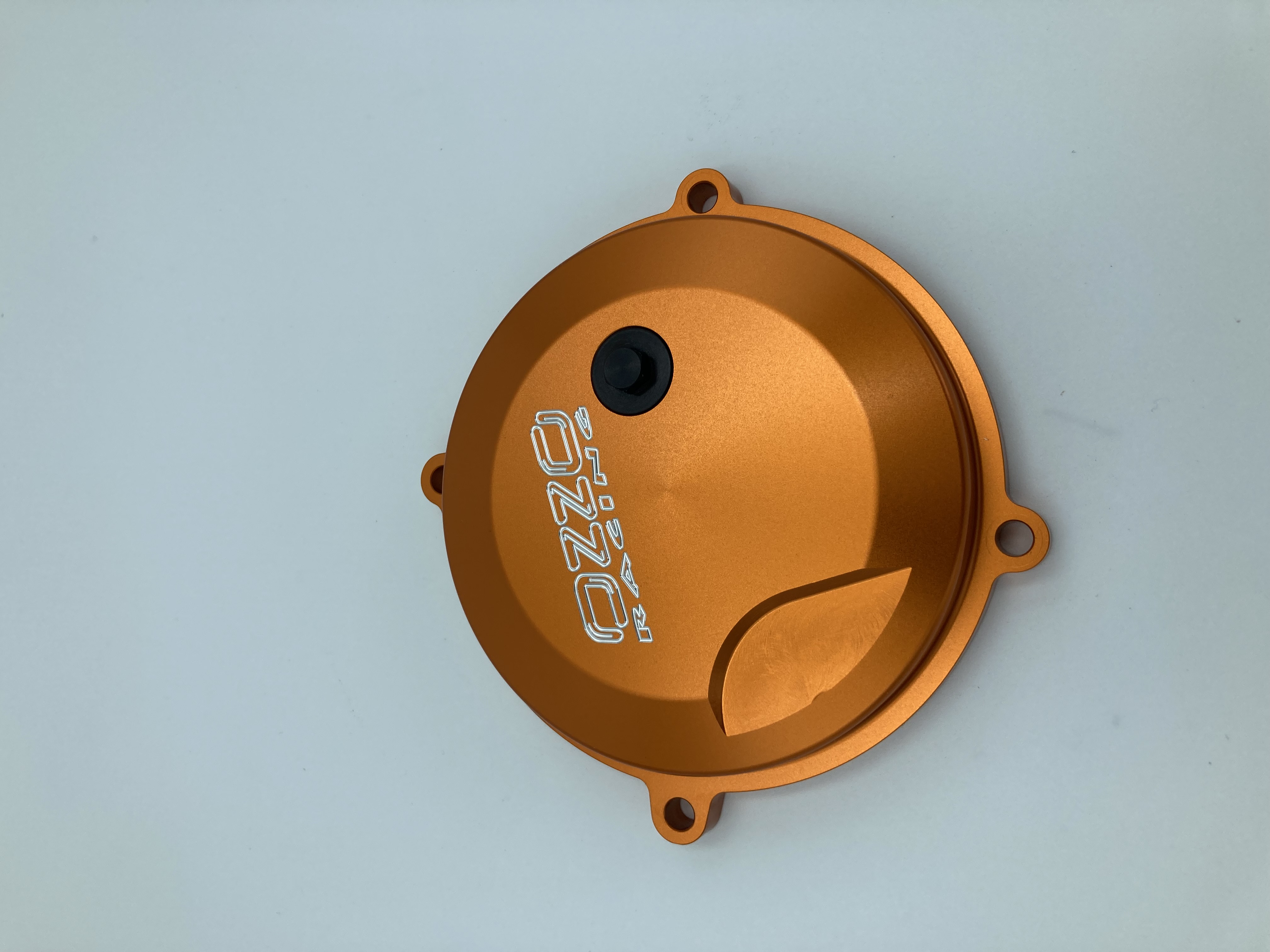 KTM SX 50 / HUSQVARNA TC 50 / GASGAS MC 50 OVERSIZED KOPPELINGSDEKSEL OZZO RACING  ORANJE 2009-2023 NIEUW