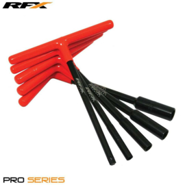 T-SLEUTEL SET RFX FACTORY RACING ORANJE/ZWART 8,10 EN 13 MM