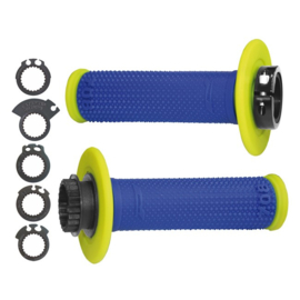 PROGRIP 708 LOCK ON HANDVATTEN GEEL FLUO  / BLAUW