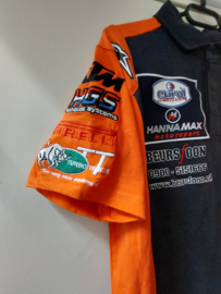 KTM FACTORY RACING BEURSFOON ADULT TEAM POLO MAAT L NIEUW