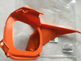 KTM SX 85 FILTER BOX VOORSTE DEEL (RECHTS)  ORANJE 2013-2017 NIEUW