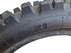 KTM SX 65 / HUSQVARNA TC 65 / GASGAS MC 65 MITAS C21 PITCROSS VOORBAND 90-90-14 GEBRUIKT