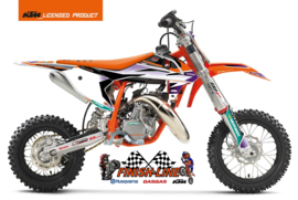KTM SX 50 COMPLETE FACTORY RACING STICKERSET 2024 - 2025