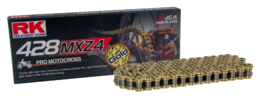 KTM SX 85 / HUSQVARNA TC 85 / GASGAS MC 85 RK KETTING 428MXZ4-130 GOLD
