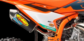 KTM SX 50 FACTORY EDITION  ZIJPANEEL / NUMMERBORD RECHTS  2024-2025 NIEUW
