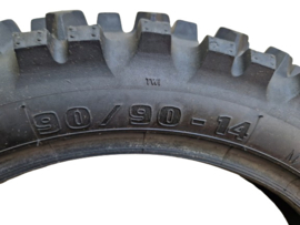 KTM SX 65 / HUSQVARNA TC 65 / GASGAS MC 65 MITAS C21 PITCROSS VOORBAND 90-90-14 GEBRUIKT