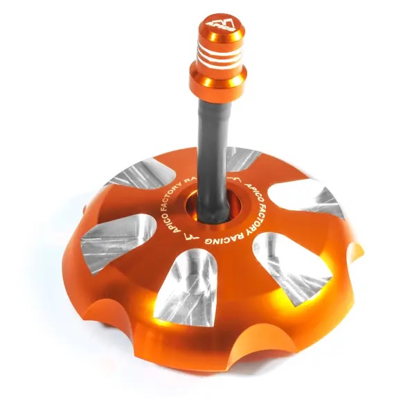 KTM SX 65 APICO FACTORY RACING ALUMINIUM TANKDOP 2024 - 2025  NIEUW