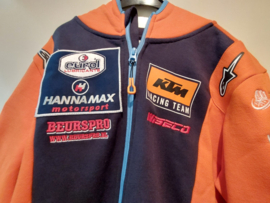 KTM RACING BEURSPRO TEAM ZIP HOODIE KIDS MAAT L NIEUW