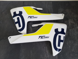 HUSQVARNA TC 85 85 SET ORIGINELE RADIATEURKAPPEN MODELJAAR 2019 NIEUW