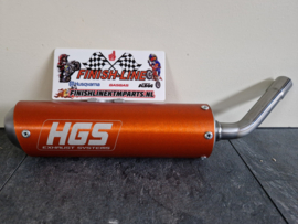 KTM SX 65 / HUSQVARNA TC 65 / GASGAS MC 65 HGS UITLAATDEMPER ORANJE 2024-2025 NIEUW !!