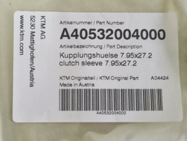 KTM SX 65 / HUSQVARNA TC 65 / GASGAS MC 65 SET GELEIDERBUSSEN KOPPELING 2024 - 2025 NIEUW