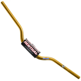 KTM SX 50 / HUSQVARNA TC 50 / GASGAS MC 50 RENTHAL 673 LAMPKIN FATBAR STUUR 28MM  2021 - 2025  GOLD NIEUW