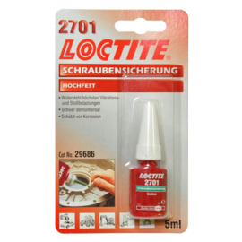 LOCTITE 2701 BORGMIDDEL  5 ML HOGE STERKTE