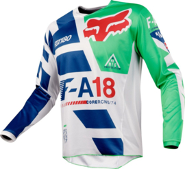 FOX 180 JEUGD SHIRT SAYAK JERSEY GROEN  MAAT YXL NIEUW