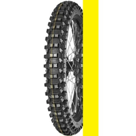 KTM SX 65 / HUSQVARNA TC 65 / GASGAS MC 65 MITAS TERRA FORCE PITCROSS EX-MH SUPER YELLOW DIKKE VOORBAND 90-90-14 NIEUW