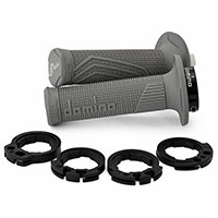 DOMINO D-LOCK ON HANDVATTEN  KTM / HUSQVARNA / GASGAS GRIJS ALLEEN VOOR 4 TAKT