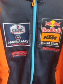 KTM BEURSPRO RED BULL SOFTSHELL TEAM JACKET ADULT MAAT S