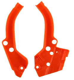 KTM SX 50 AFTERMARKET FRAMEBESCHERMERS ORANJE  2024-2027