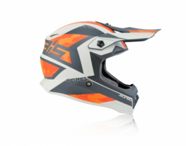 ACERBIS KID STEEL HELMET MAAT S ORANJE / GRIJS NIEUW