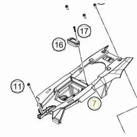 HUSQVARNA TC 85 CDI HOUDER 2018 - 2024 NIEUW