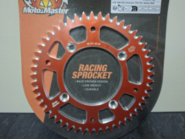 KTM SX 65 / HUSQVARNA TC 65 / GASGAS MC 65 MOTOMASTER ALU ACHTERTANDWIEL ORANJE 49 TANDS 2025-2026