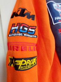 KTM BEURSPRO RED BULL RACING  TEAM ZIP HOODIE ADULT MAAT XL NIEUW