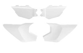 HUSQVARNA TC 65 SET ZIJPANELEN / AIRFILTER COVERS WHITE 2024-2027 NIEUW