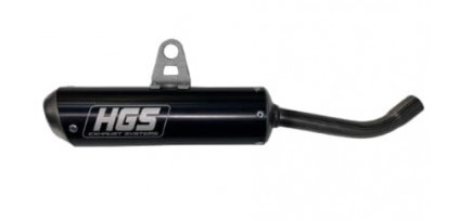 KTM SX 50 / HUSQVARNA TC 50 / GASGAS MC 50 HGS UITLAATDEMPER ZWART 2024 - 2025 NIEUW