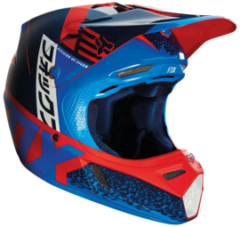 FOX V3 DIVIZION RED ADULT HELMET MET MIPS BRAIN PROTECTED SYSTEM MAAT S 54-56 CM NIEUW