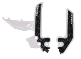 KTM SX 85 / GASGAS MC 85 ACERBIS X-GRIP FRAMEBESCHERMERS WIT  2025