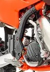 KTM SX 50 / HUSQVARNA TC 50 /GASGAS MC 50 ORIGINELE FRAMEBESCHERMERS ZWART  2024-2027