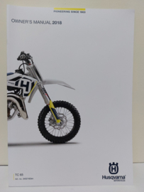 HUSQVARNA TC 65 HANDLEIDING MODELJAAR 2018 ENGELS