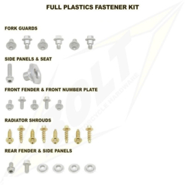 KTM SX 85 BOLT MONTAGESET PLASTIC 2013 - 2024