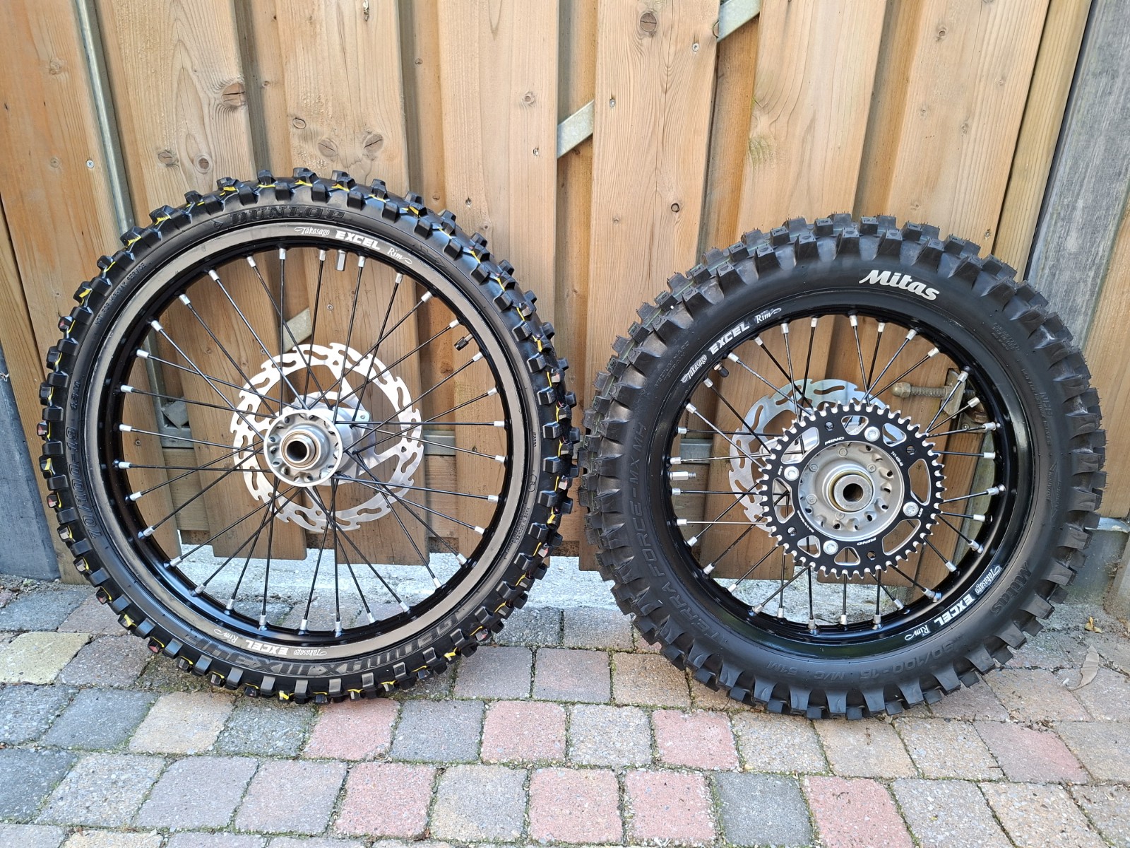 KTM SX 85 / HUSQVARNA TC 85 / GASGAS MC 85 COMPLETE SET GROTE WIELEN 19/16