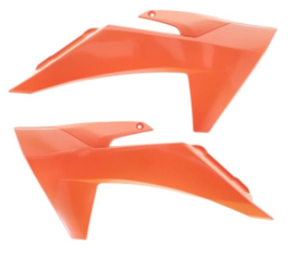KTM SX 65 SET ACERBIS RADIATEURKAPPEN ORANJE 2024 - 2026 NIEUW