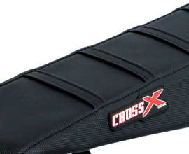 GASGAS MC 65 CROSS-X FACTORY RACING ZADELHOES ZWART / ROOD / ZWARTE STRIPES  2021 - 2023