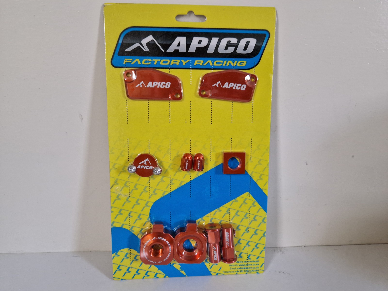 KTM SX 65 APICO FACTORY RACING COMPLETE ORANJE BLING BLING KIT  2016-2025 NIEUW