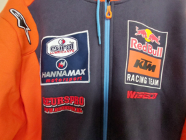 KTM BEURSPRO RED BULL RACING  TEAM ZIP HOODIE ADULT MAAT M NIEUW