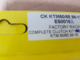 KTM SX 65 / HUSQVARNA TC 65 /GAS GAS MC 65 COMPLETE SET KOPPELINGSPLATEN APICO FACTORY 1998-2023